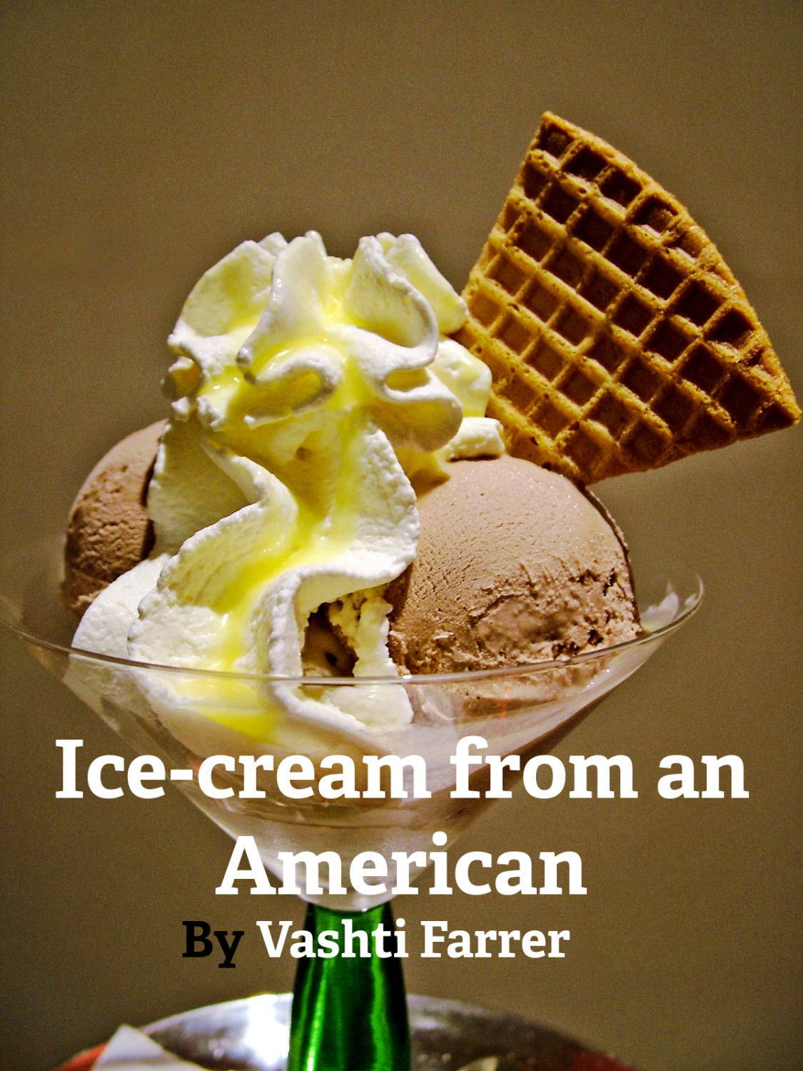 Ice-cream from an American